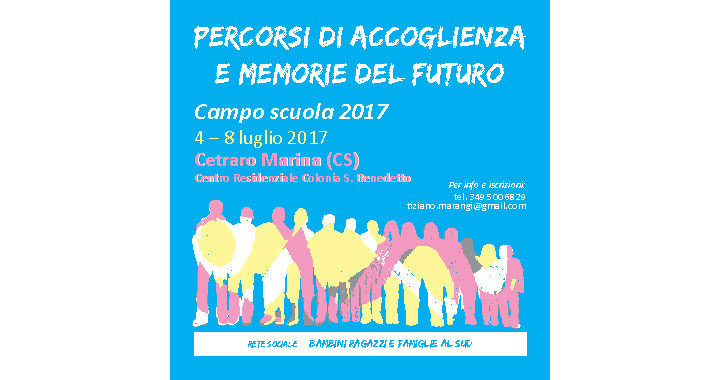 "Percorsi di accoglienza e memorie del futuro": a Cetraro Marina il Camposcuola della Rete, Ragazzi e Famiglie al Sud 3