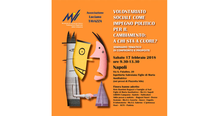 Seminario su volontariato sociale e riforma del terzo settore