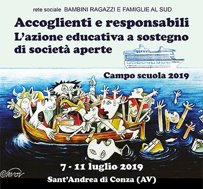 Accoglienti e responsabili L’azione educativa a sostegno di società aperte - Campo scuola 2019